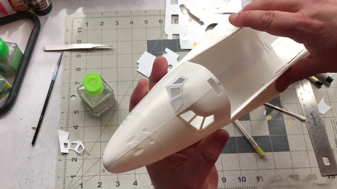Сборка космического шаттла Monogram Space Shuttle с ускорителями в масштабе 1/72. Часть 1: Начало...
