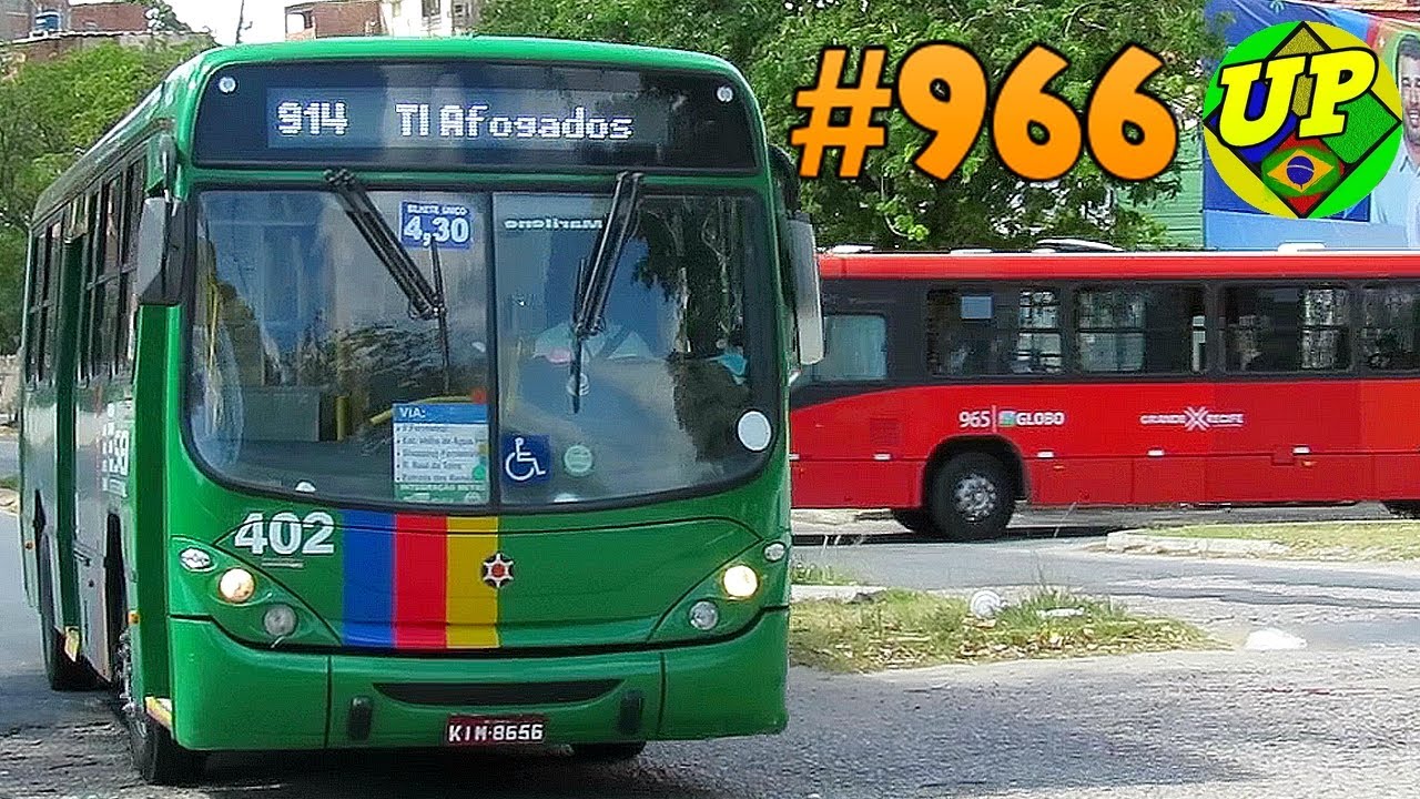 #966 - ÔNIBUS RECIFE -  Terminal Integrado PE 15 - Movimentação intensa na parte da manhã