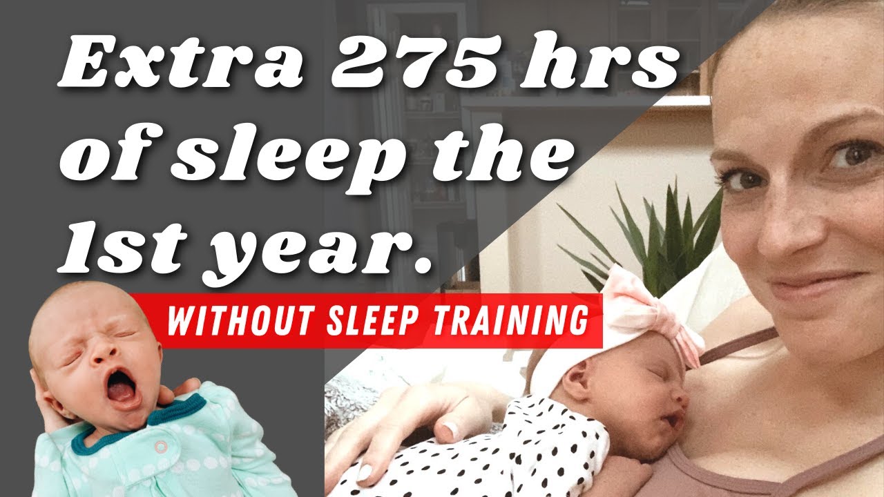 How I get more sleep as a new mom WITHOUT Sleep Training!