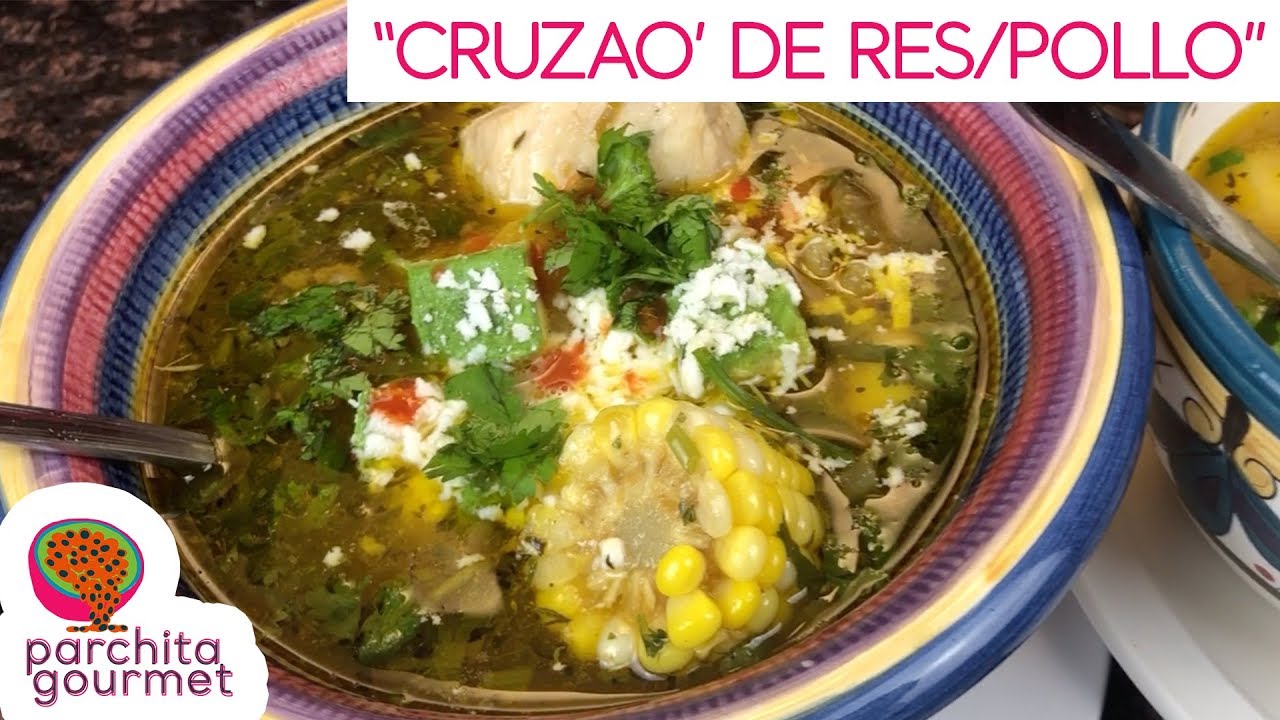 Hervido Cruzado de Res con Pollo perfecta para un Domingo