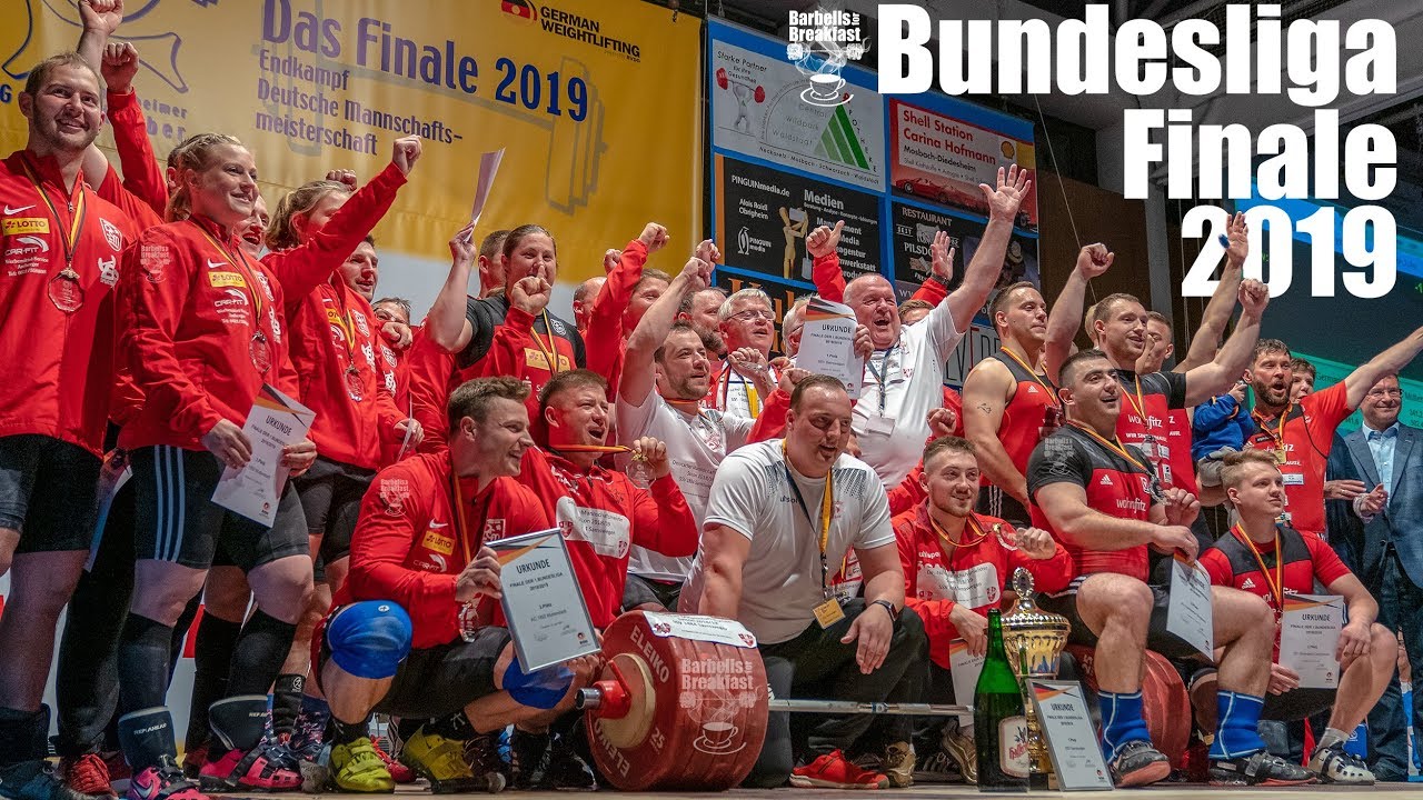 2019 Gewichtheben Bundesliga Finale - SV Germania Obrigheim vs AC Mutterstadt vs SSV Samswegen