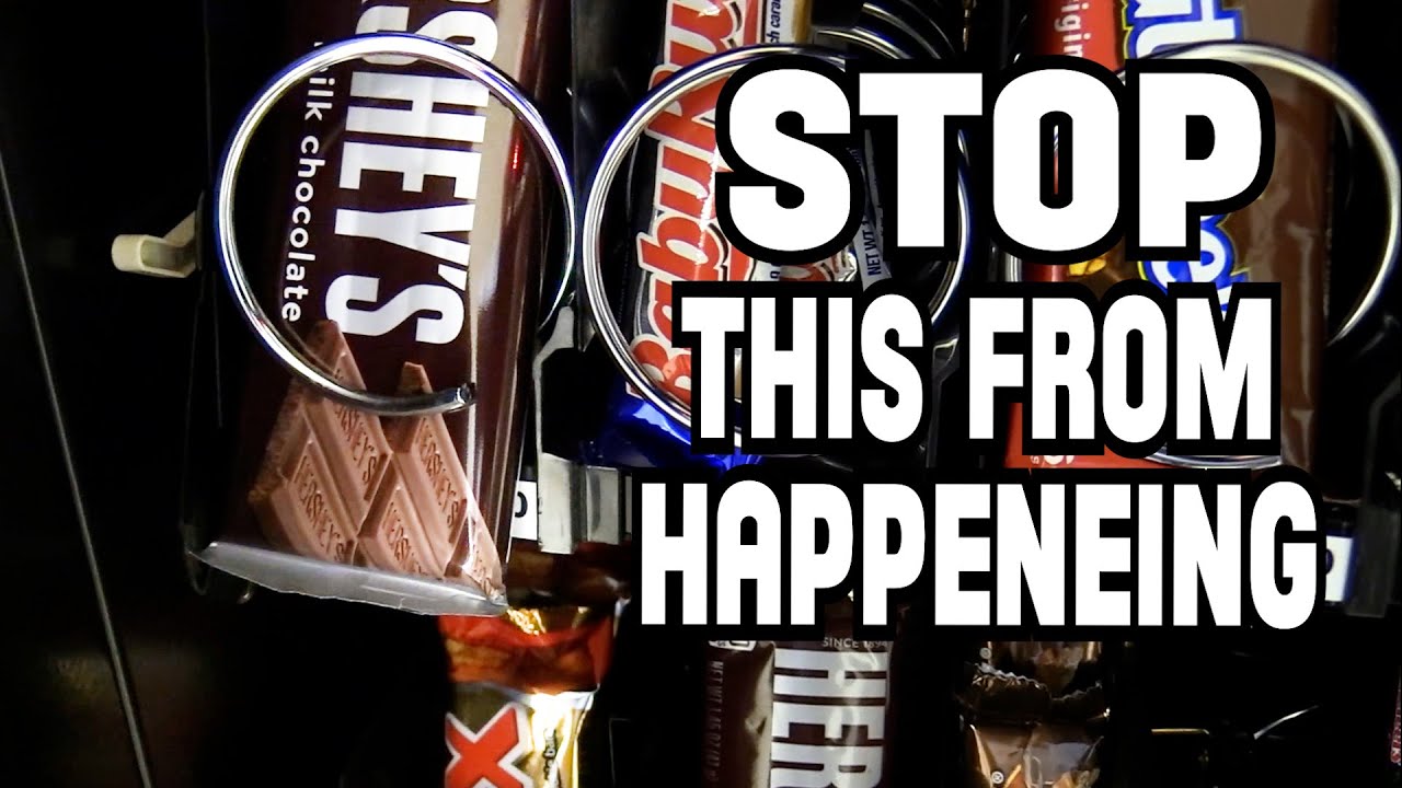 STOP thin products from SLIPPING in a VENDING MACHINE!