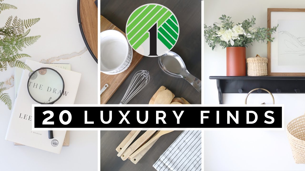 20 LUXURY DOLLAR TREE HOME DECOR FINDS | DOLLAR STORE ITEMS THAT LOOK HIGH END!