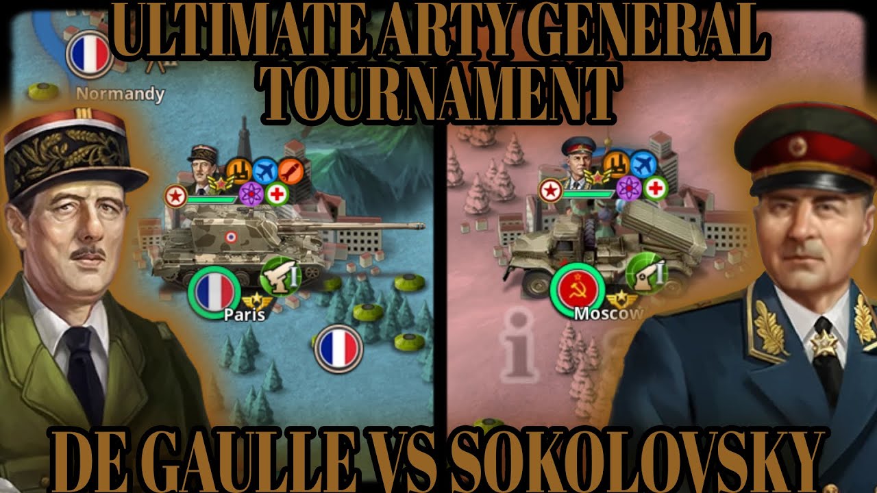 💥ДЕ ГОЛЛЬ ПРОТИВ СОКОЛОВСКОГО! Турнир лучших генералов артиллерии 💥