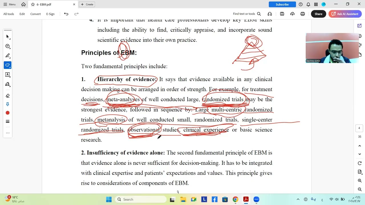 Introduction to EBM