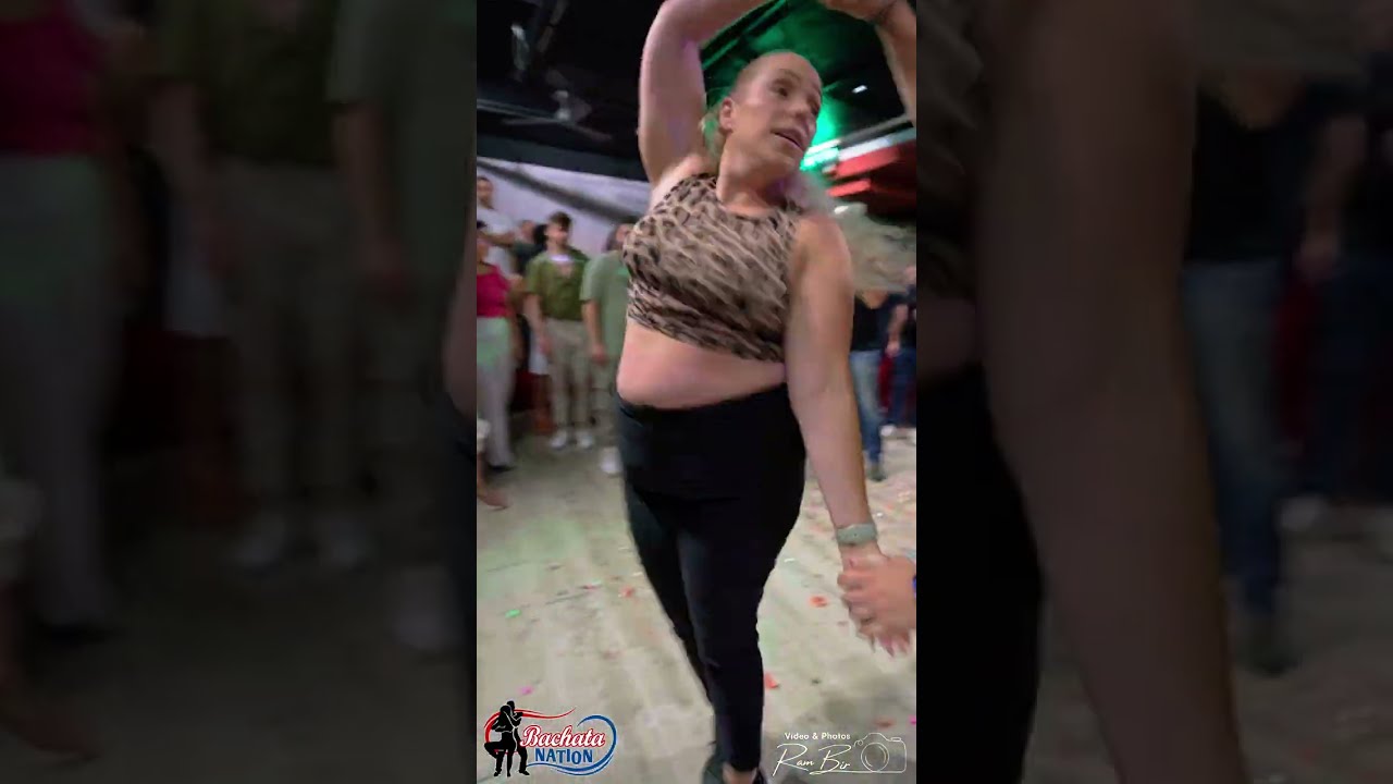 Nataly Elofer Shaked Birthday Bachata dance at Bachata Nation 15 08 25