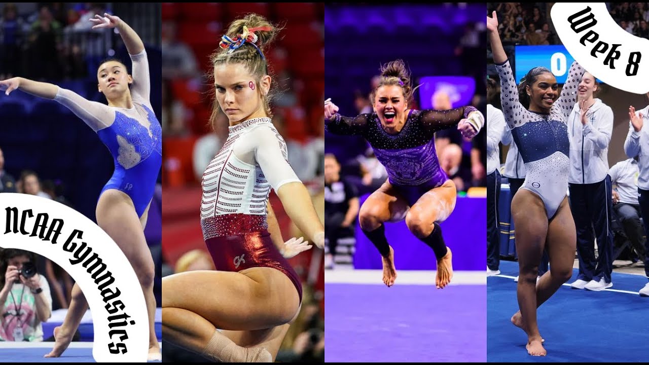 NCAA Gymnastics Week 8 Highlights