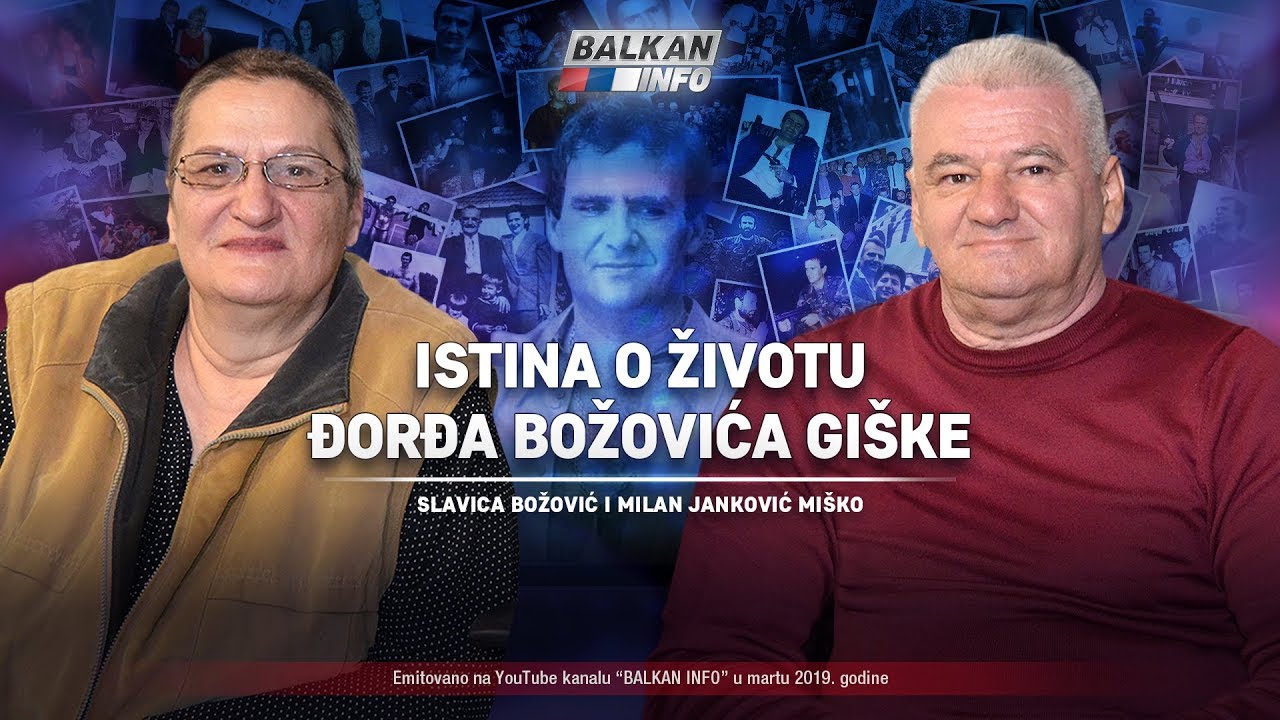 AKTUELNO: Istina o životu Đorđa Božovića Gi&scaron;ke - Slavica Božović i Mi&scaron;ko Janković (26.3.2019)