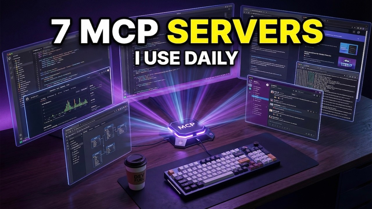 7 серверов MCP, которые превращают ИИ в настоящего помощника разработчика.