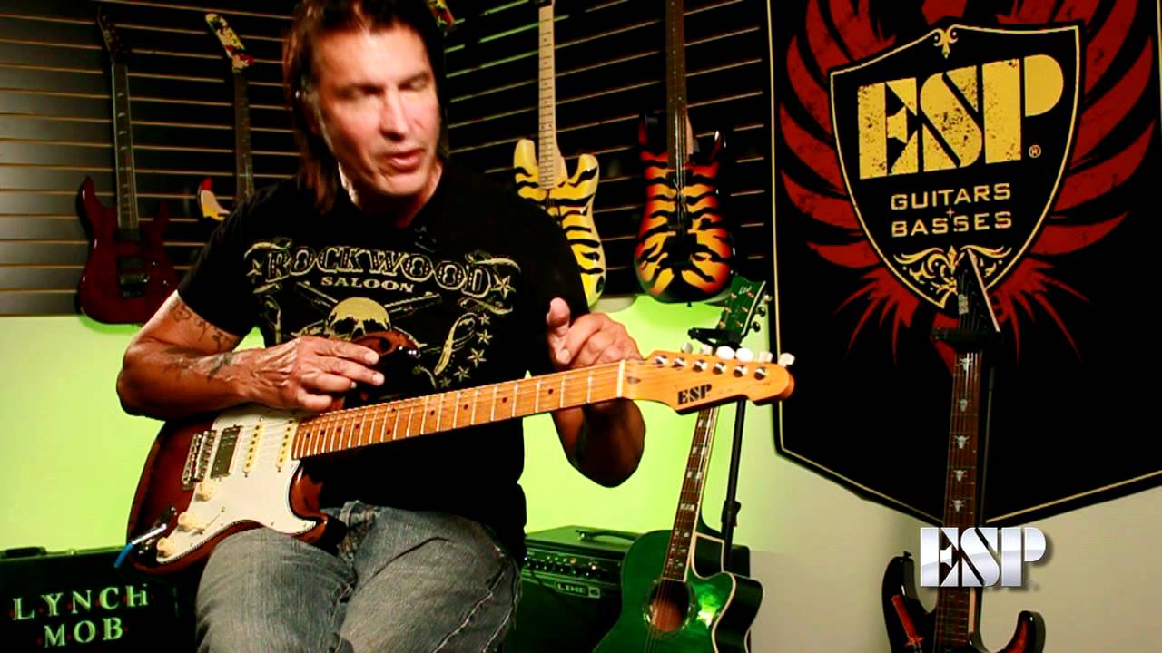 ESP Guitars: George Lynch demos the ESP GL-56