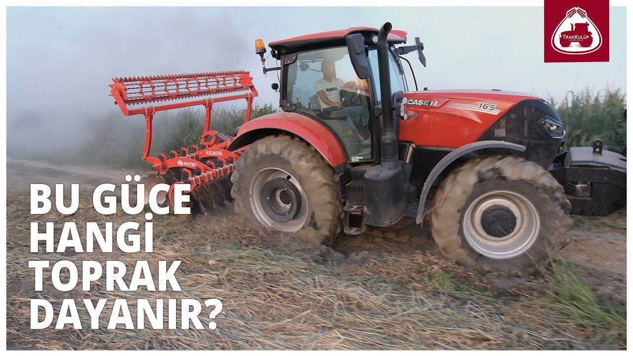Taş Gibi Toprağı Yardı Geçti | Case-İH Puma 165 ve Matris Armoni