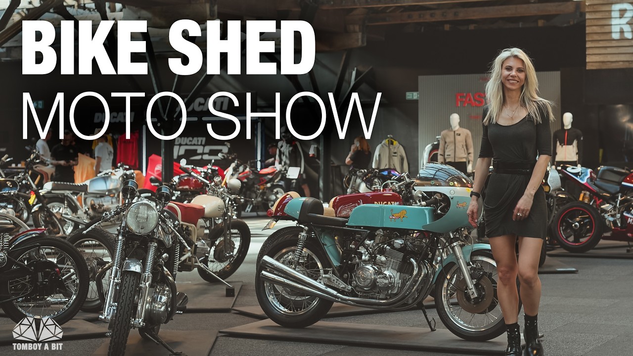 Кастомные мотоциклы на выставке Bike Shed Show 2026