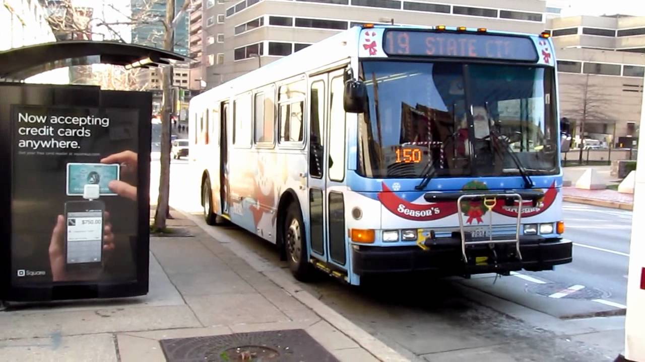 MTA Maryland Holiday Bus (NABI 416 #9919) on the route 19