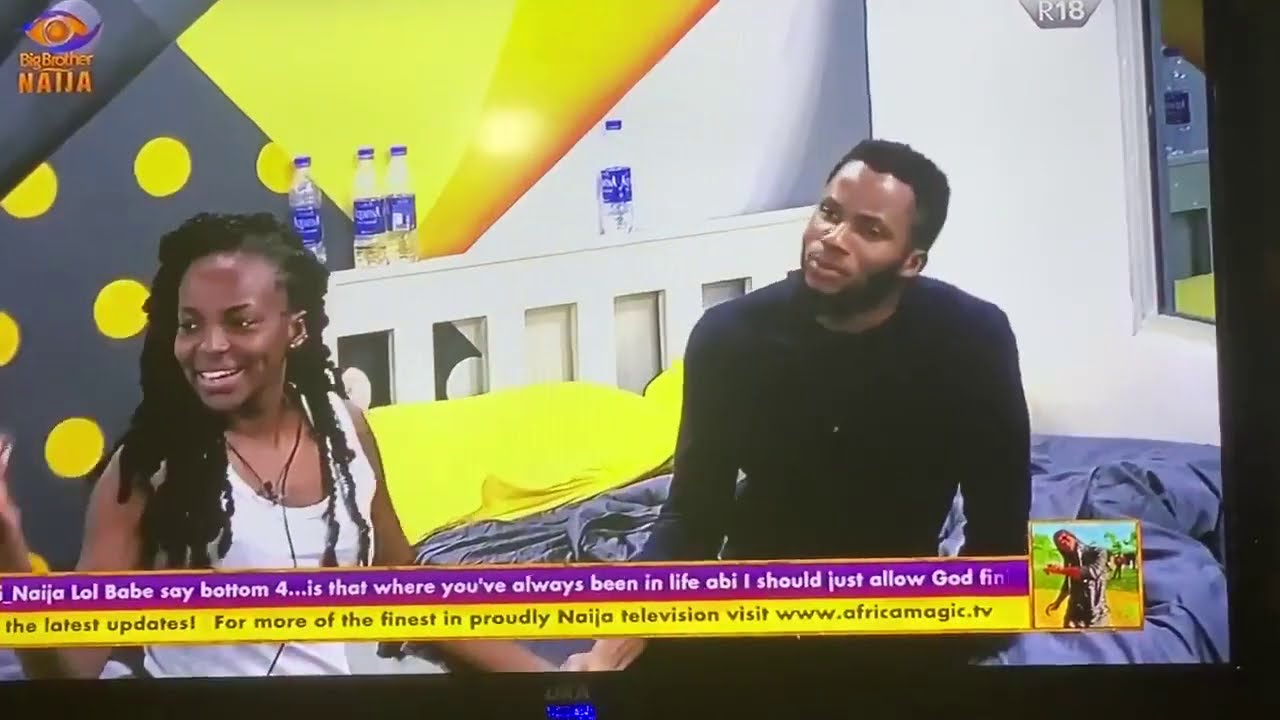 Big brother naija 2020: Watch BBNaija season 5 housemates Brighto and Wathoni play with each other
