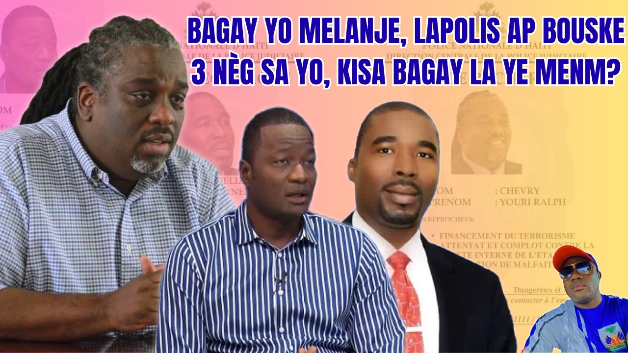 Lapolis ap chèche 3 mesye sa yo kou chen fou, sa k pase menm, kisa bagay la ye?