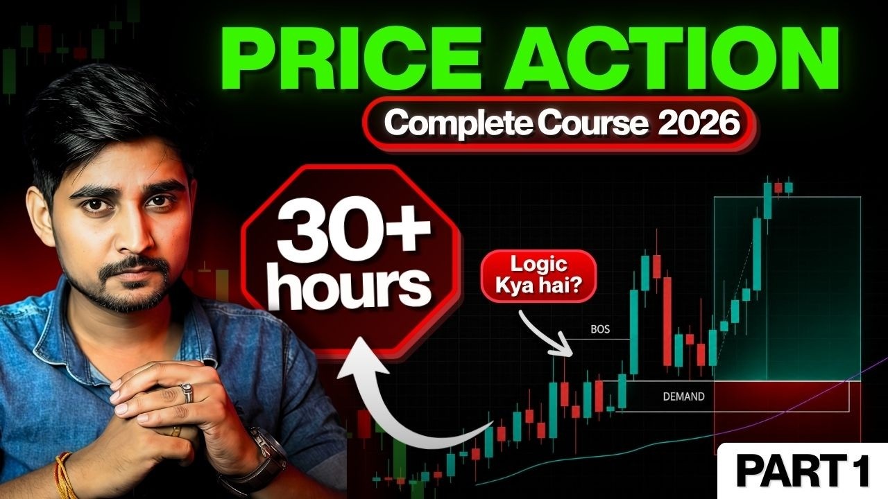 0 to Advance Price Action Course | Price Action Full Course in Part 1 hindi  #priceaction #trading