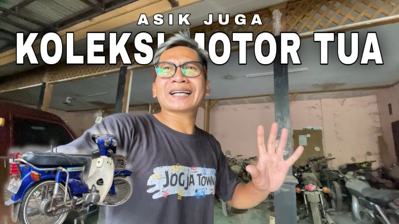 MAIN KE KOLEKTOR MOTOR ANTIK - JADI PENGEN LIHAT BANYAK MOTOR TUA DISINI - VLOG