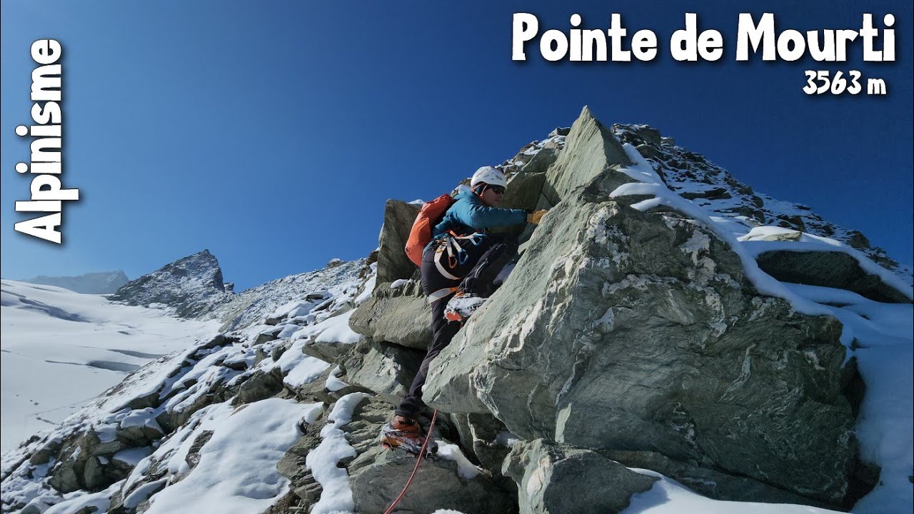 Alpinisme - Pointe de Mourti -  3563 m