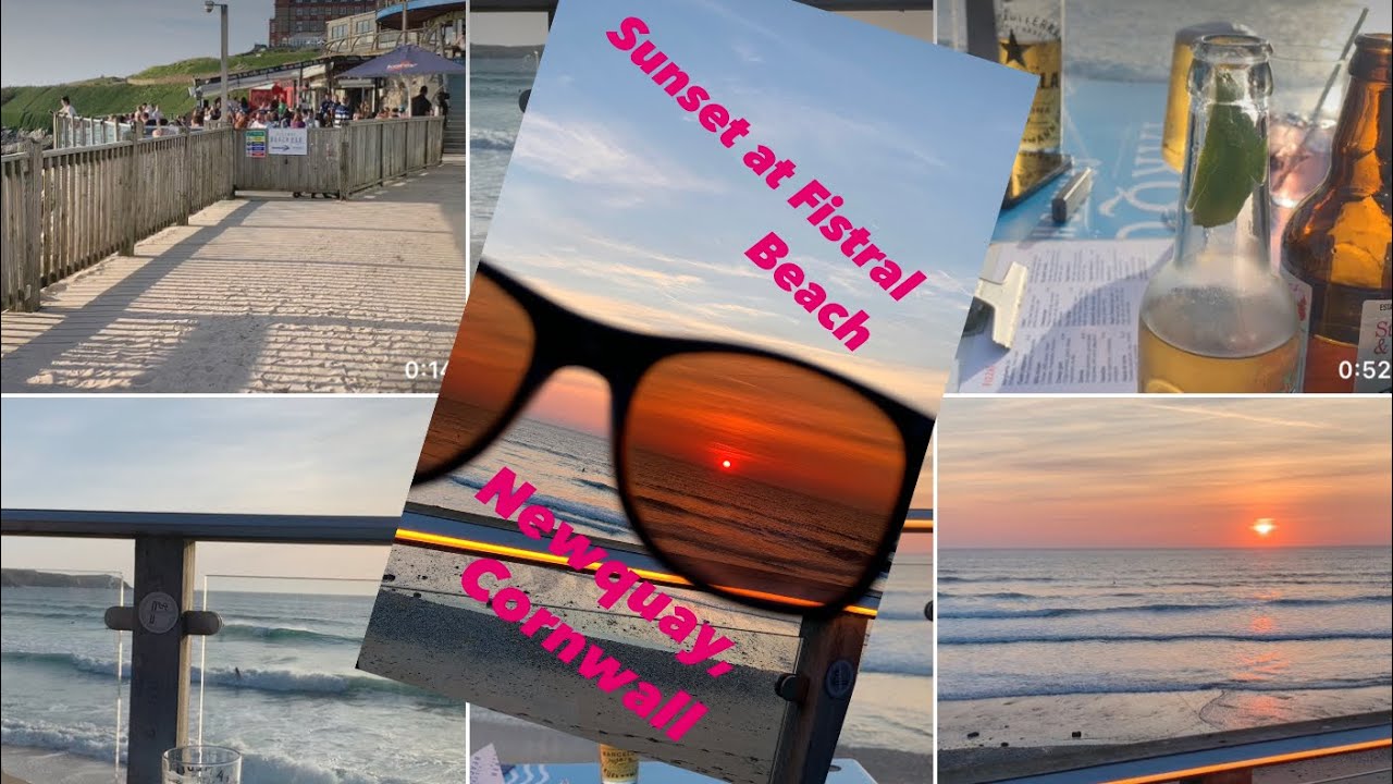 Watch Before You GO Sunset at Fistral Beach Bar, Newquay @melsmidlifeadventures1364
