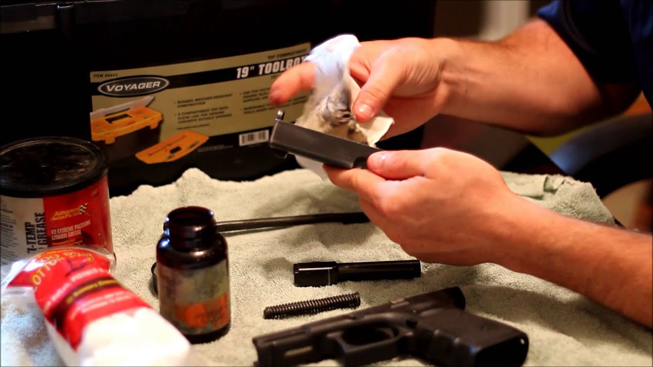 Cleaning and Lubricating Your Pistol