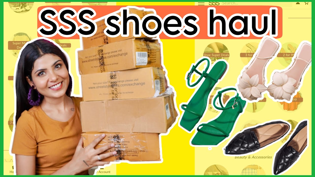 3 FOR 999 + SHOES | SSS Footwear Haul & Review | Niharika Jain