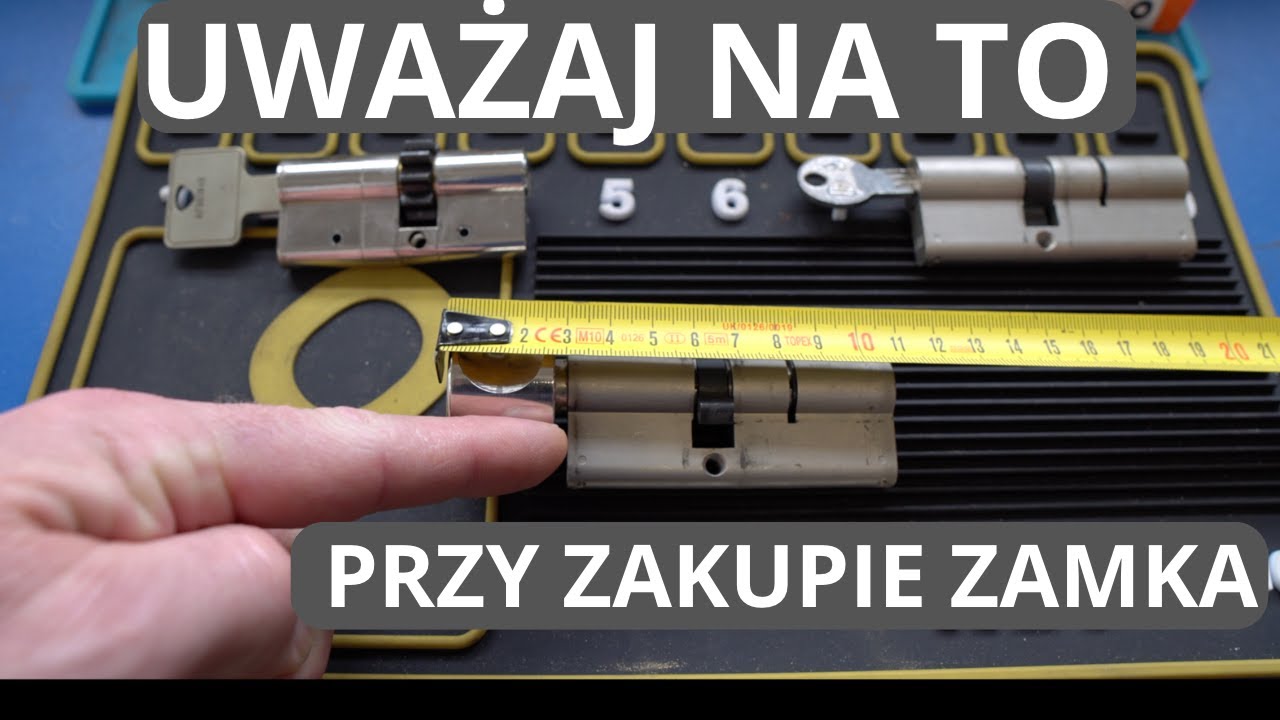 Jak prawidłowo zmierzyć zamek