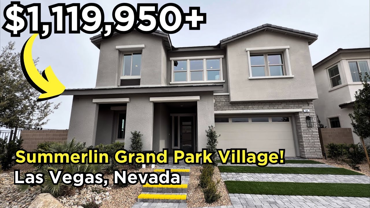 Brand New Summerlin Grand Park Homes For Sale at Primrose Park by Richmond American