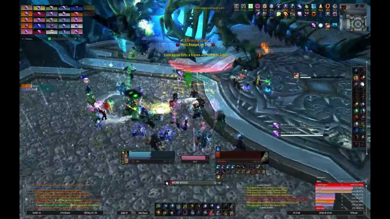 Sindragosa 25 man - Rising Sun - Mage PoV - Madtoady - Twisting Nether EU [HD]