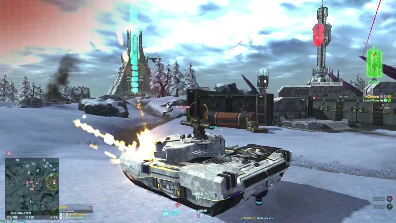 Gaming Planetside 2 Vanguard highlights 17