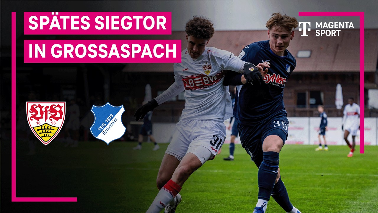 VfB Stuttgart II - TSG Hoffenheim II, Highlights mit Live-Kommentar | 3. Liga | MAGENTA SPORT
