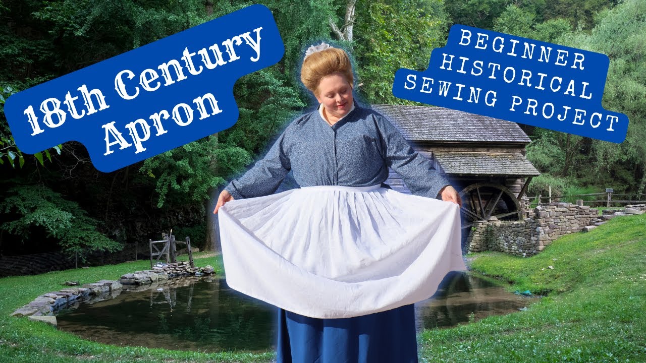 Я сшила фартук XVIII века! Проект для начинающих по историческому шитью