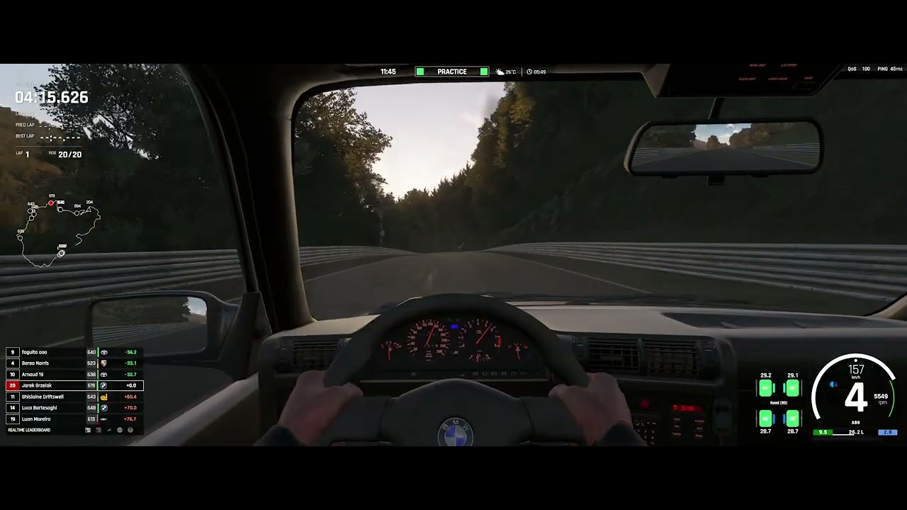 Assetto Corsa EVO BMW E30 M3 Nordschleife Touristenfahrten JMG