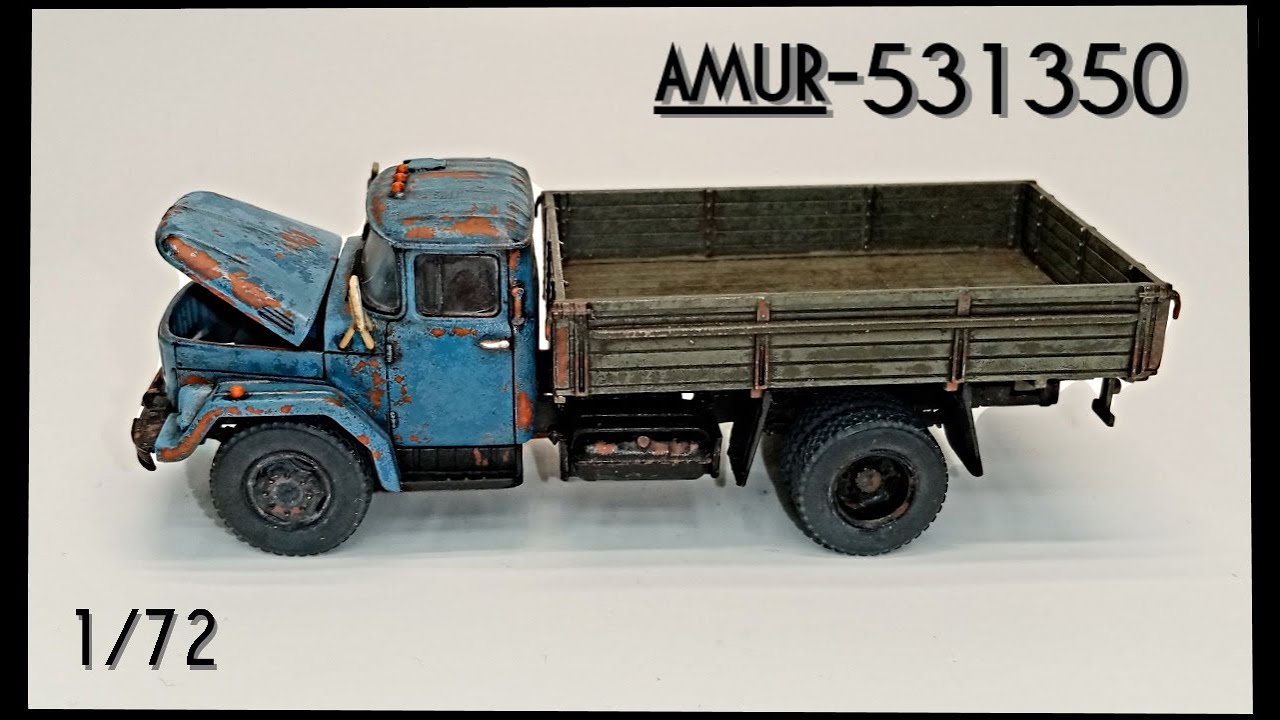 ZIL-131 AMUR-531350 1/72 AVD models