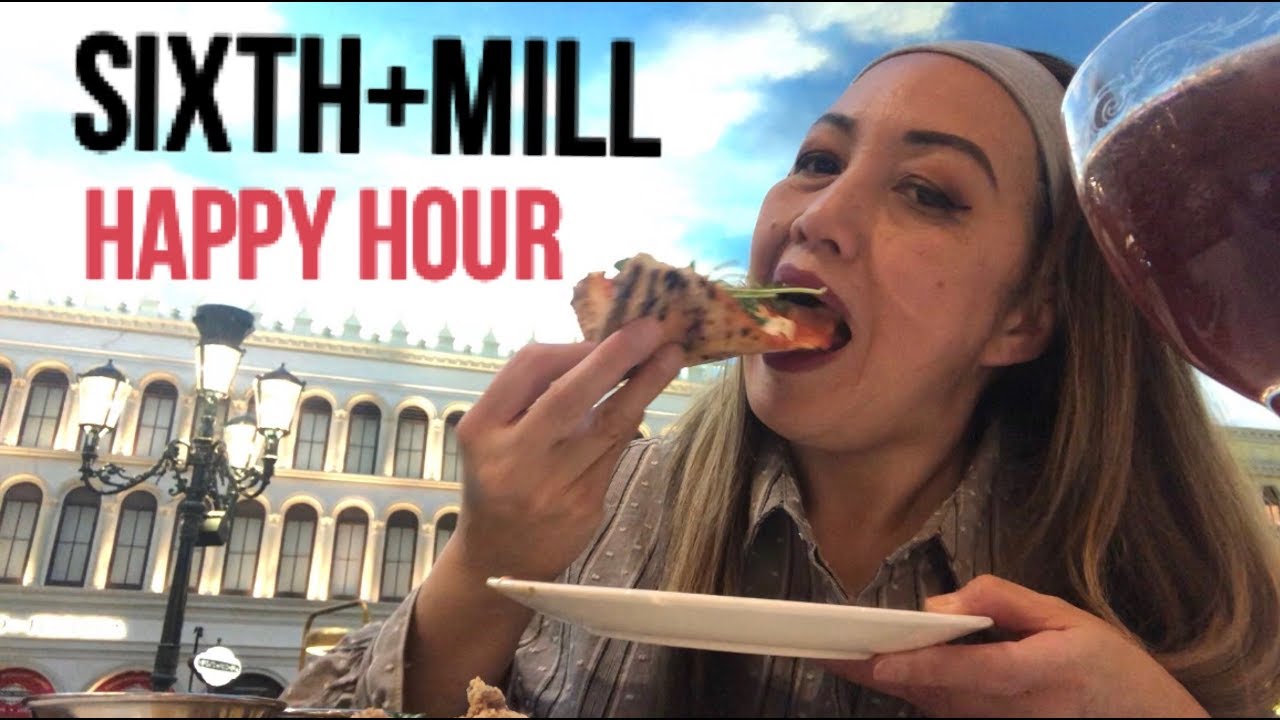 NEW SIXTH+MILL RISTORANTE PIZZERIA & BAR AT THE VENETIAN LAS VEGAS / HAPPY HOUR