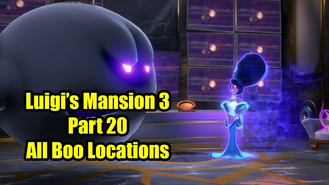 Luigi's Mansion 3 Part 20 100% Walkthrough | All Optional Boo Locations (Boo Light Unlock)