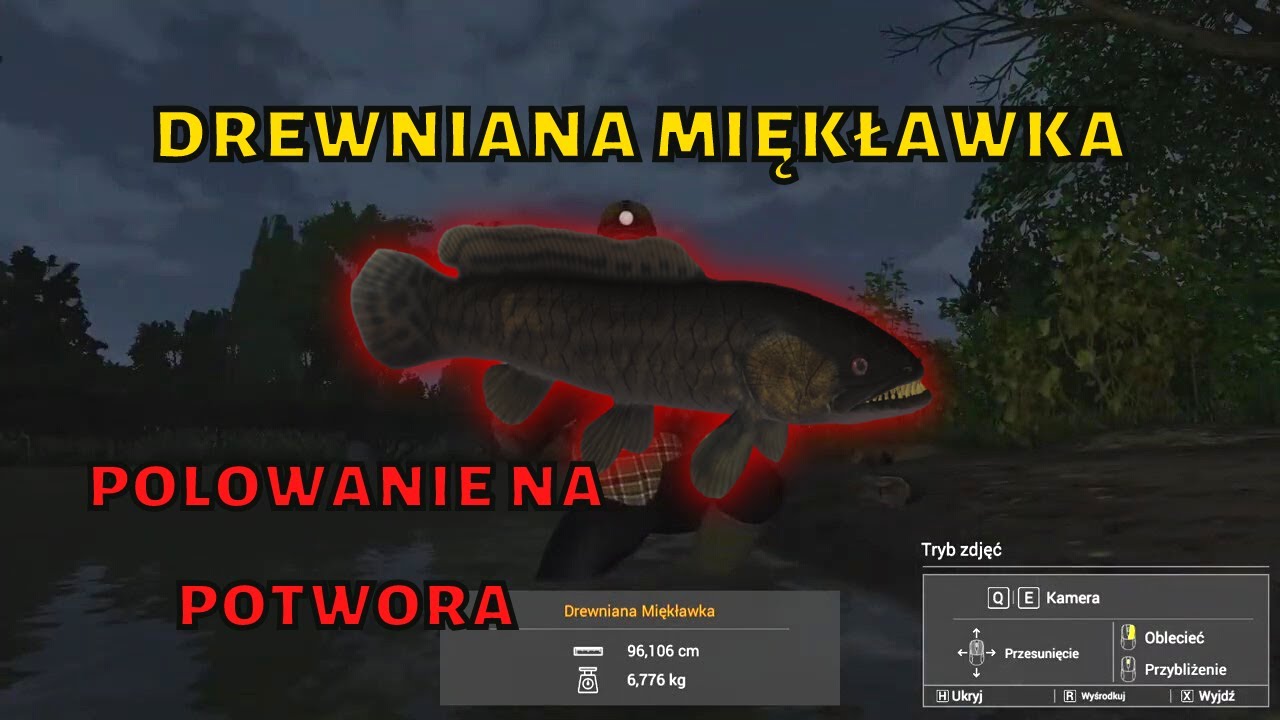 jak złowić Drewniana Miękławka - Ryba Potw&oacute;r Rzeka Mudwater