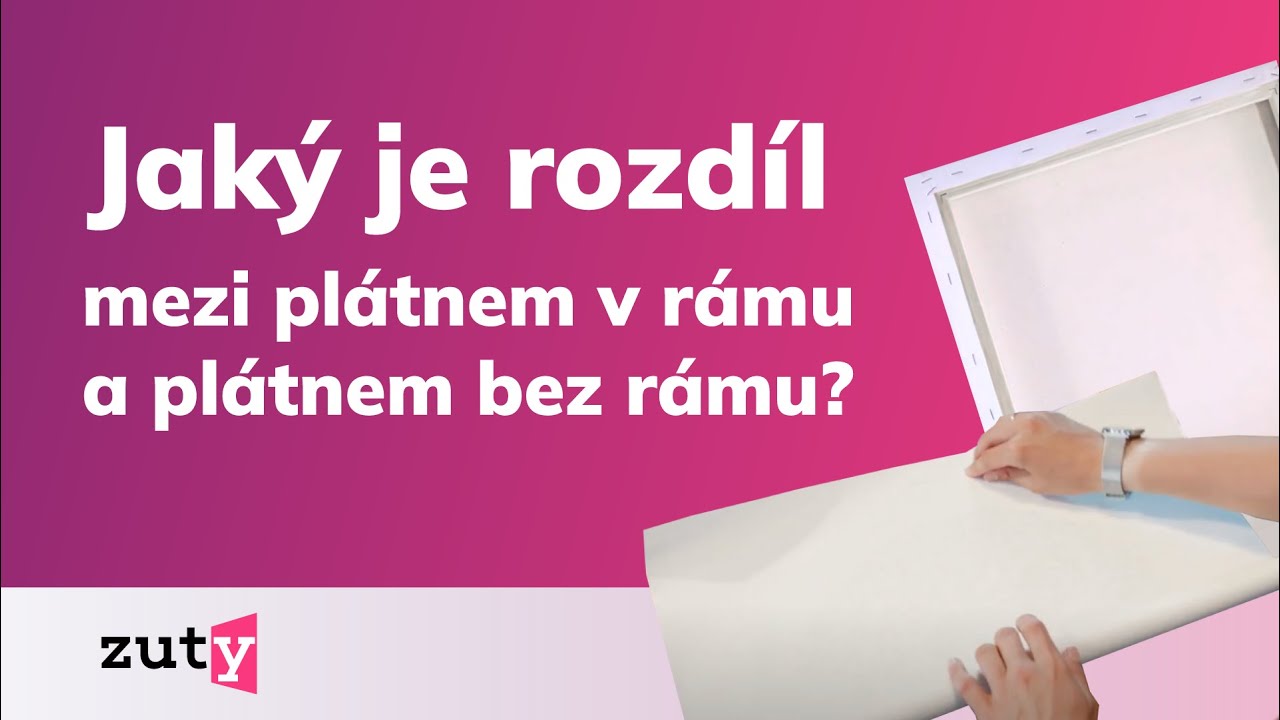 Jaký je rozdíl mezi plátnem v rámu a plátnem bez rámu? | ZUTY Malování podle čísel