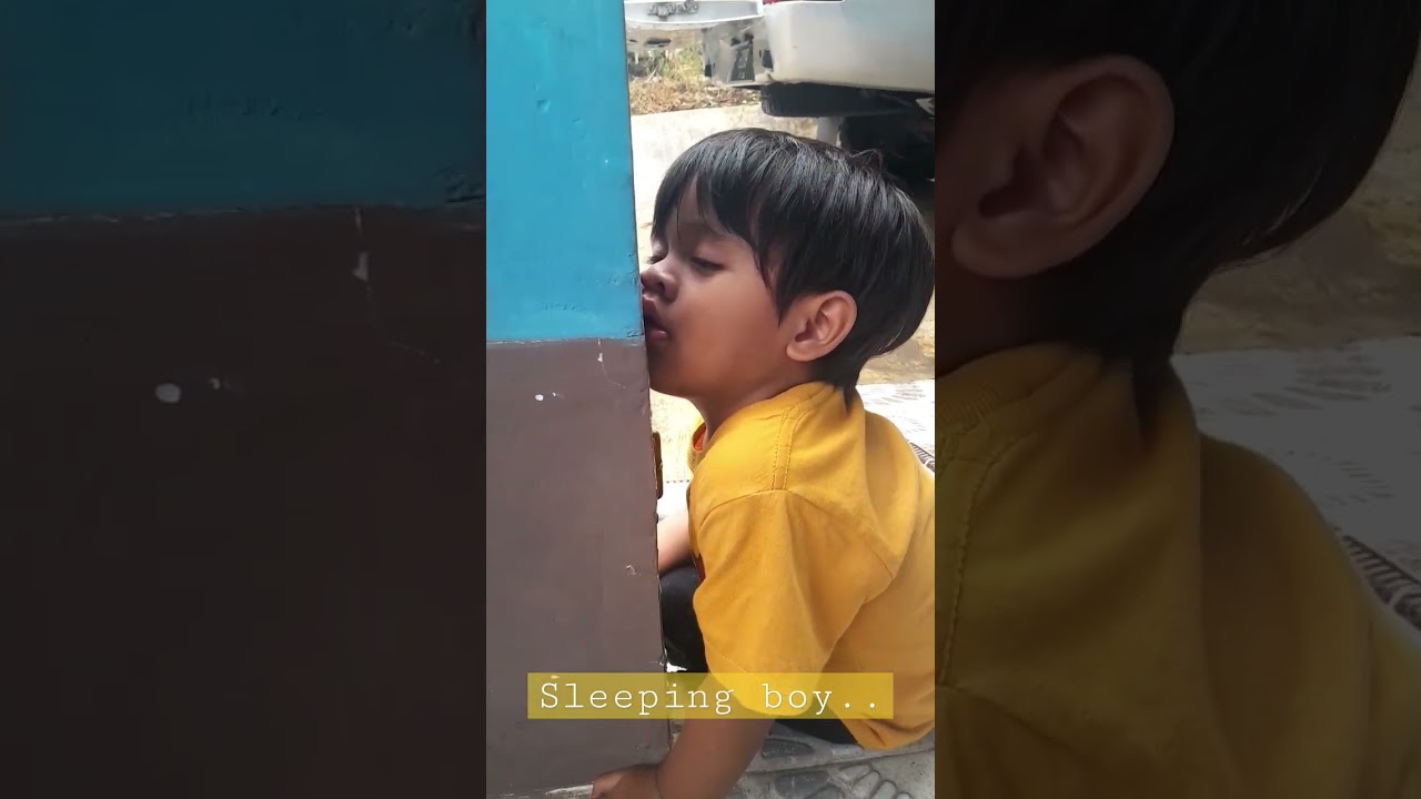 Sleeping Boy.. anytime, anywhere...