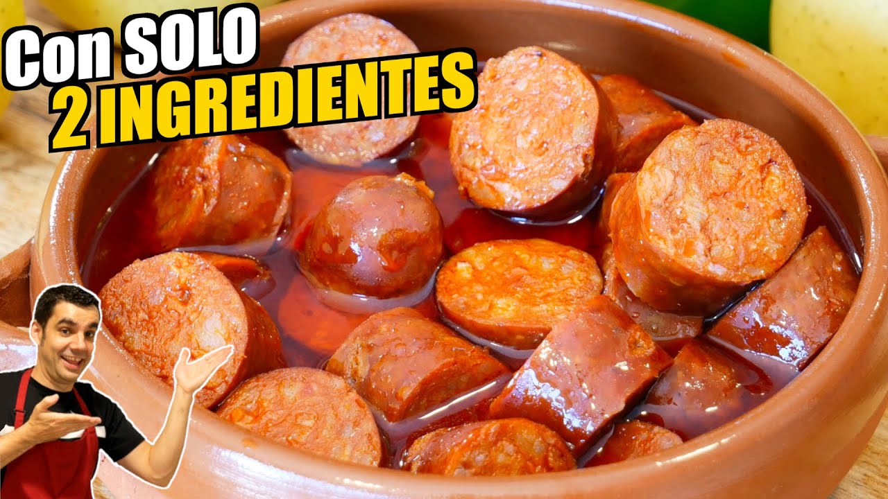 CHORIZO a la SIDRA: la receta Asturiana más fácil y deliciosa que existe 🤤👌 | Solo 2 ingredientes