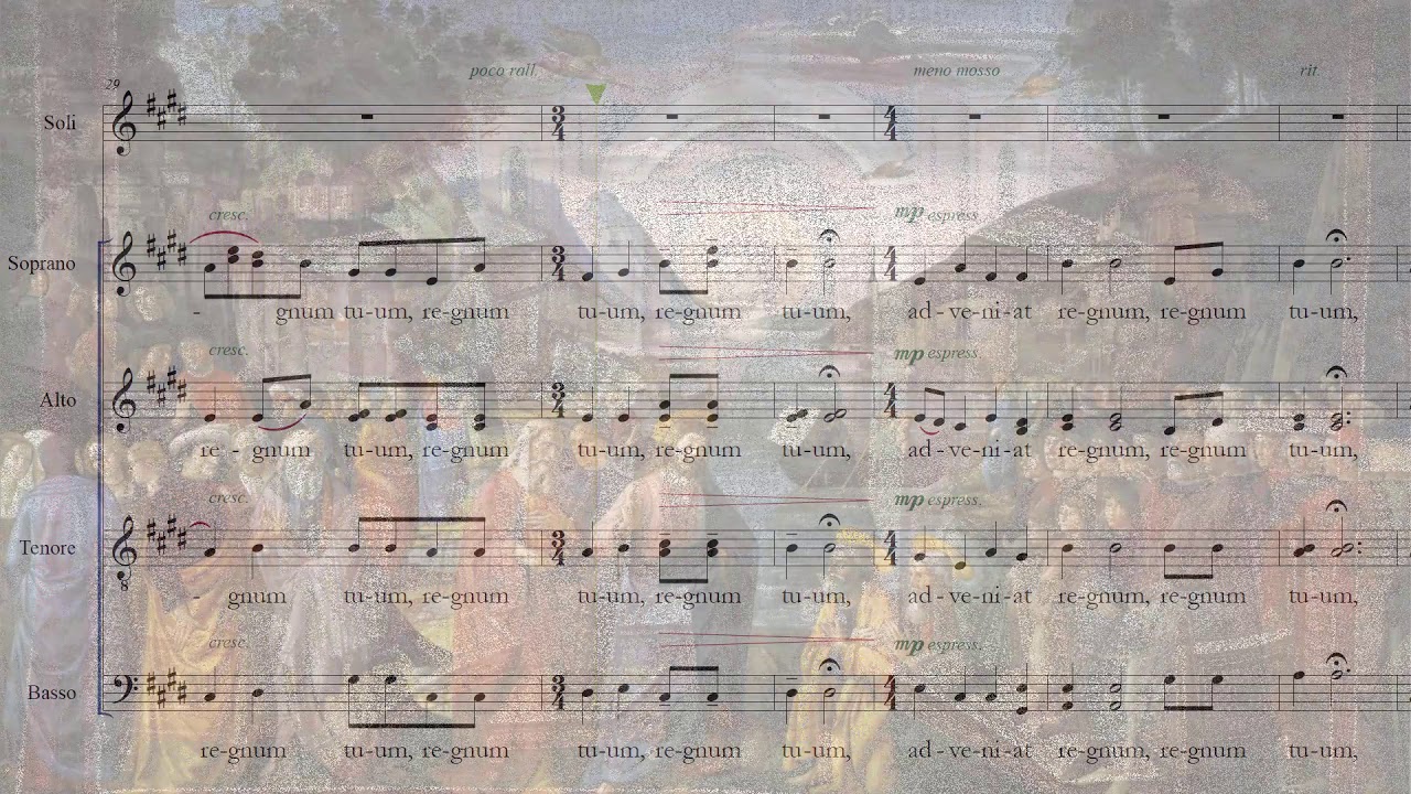 Alejandro Consolacion II - Pater Noster SATB