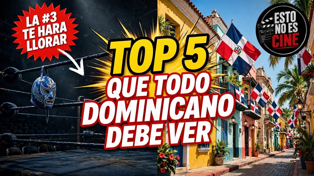 Películas Dominicanas que no te puedes perder.  