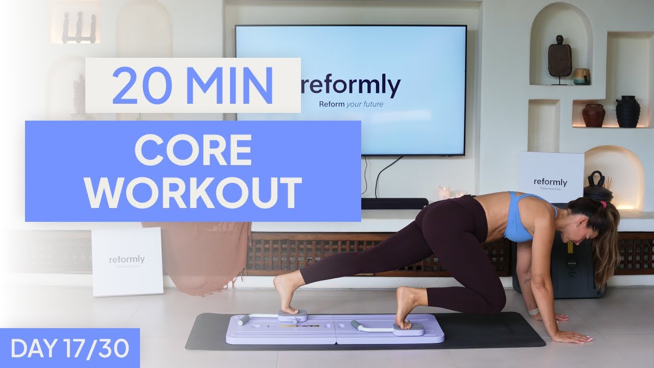 20-Minute Full Body Pilates Board Workout | Reformly Challenge | DAY 17