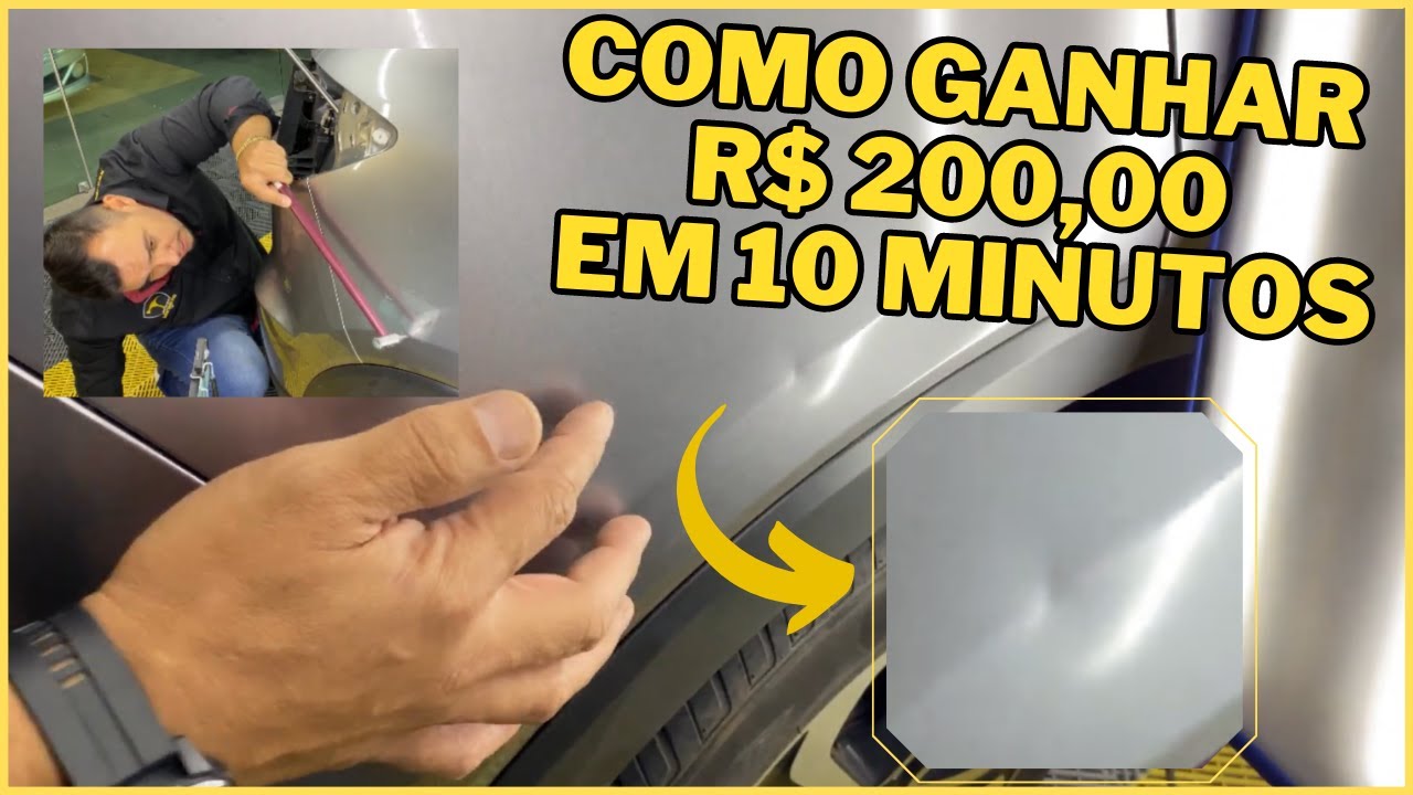 Passo a Passo: Como Tirar Amassados da Porta do HRV  com Martelinho de Ouro