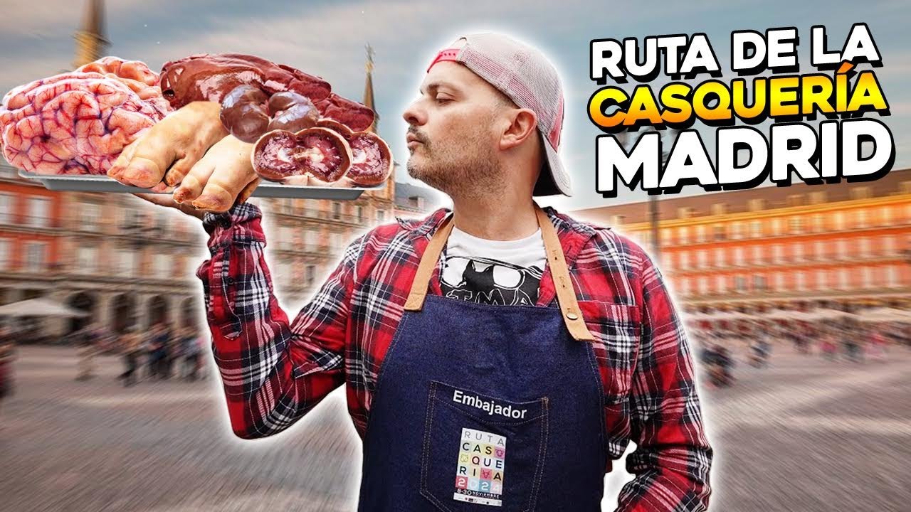 Comiendo v&iacute;sceras en la RUTA DE LA CASQUER&Iacute;A DE MADRID *NO PUEDO M&Aacute;S 😱*