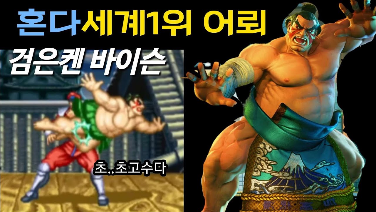 검은켄 바이슨 vs 세계1등 혼다 어뢰 (혼다가 뭐이래)