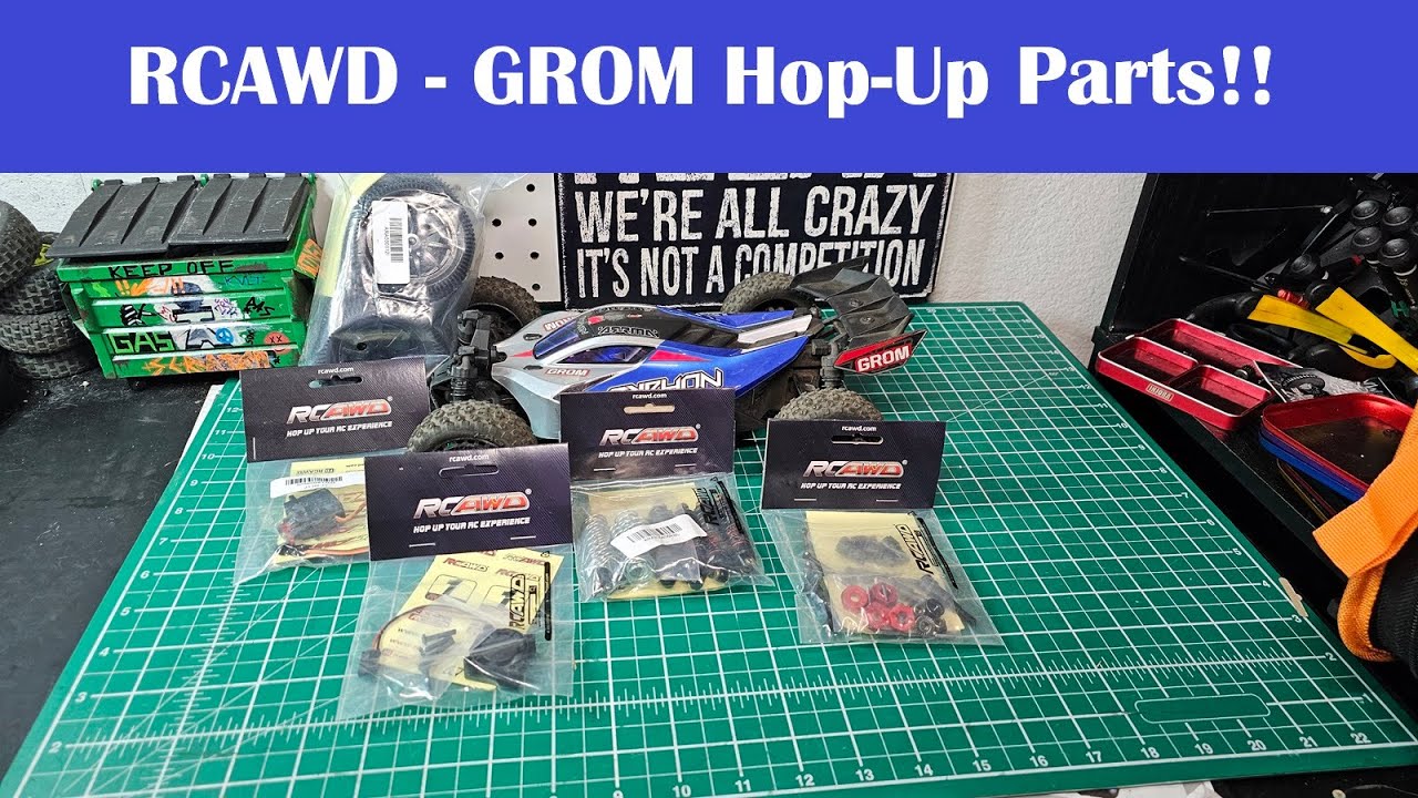 NEW - RCAWD Arrma Grom Upgrades!!