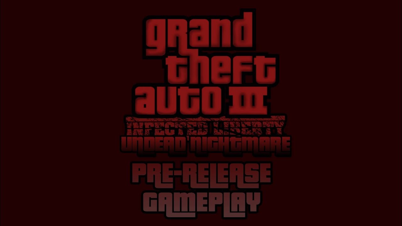 A Christmas Special Zombie Mod For Grand Theft Auto III - Pre Release