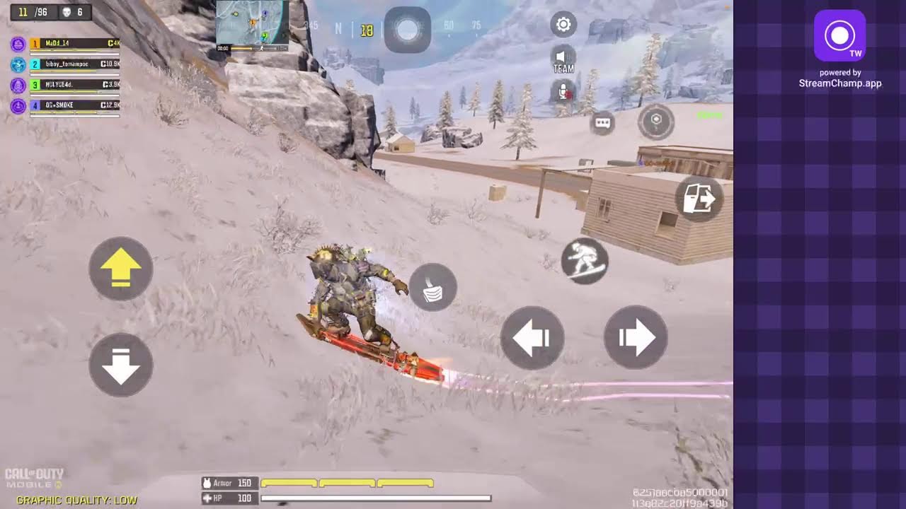Broadcast powered by StreamChamp