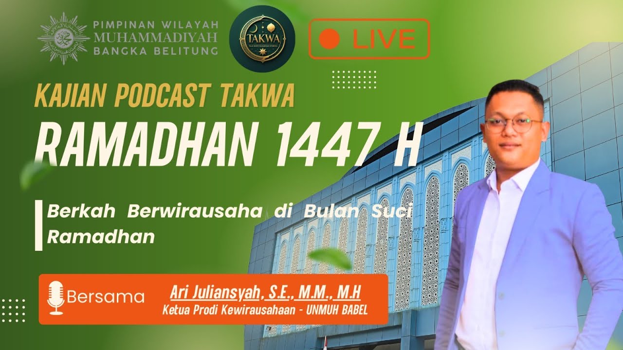 TAKWA | BERKAH BERWIRAUSAHA DI BULAN SUCI RAMADHAN  [EPISODE 20]