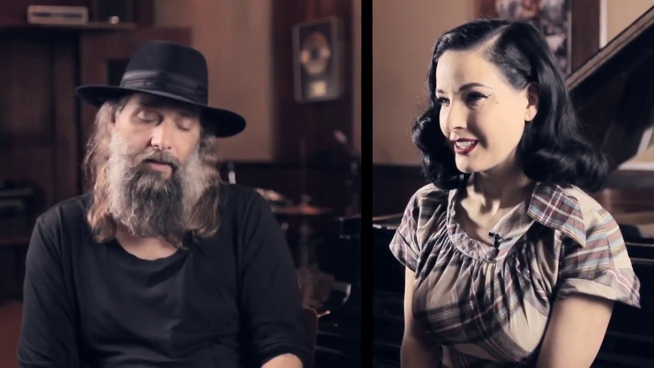 Dita Von Teese and Sébastien Tellier about their album (interview)
